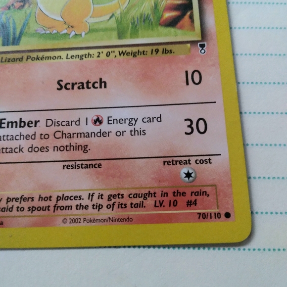Pokmon | Other | Mint Charmander Pokemon Card | Poshmark